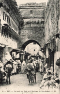 MAROC - Fez - Le Souk Du Tala Et L'Horloge De Bou Amania - LL - Animé - Carte Postale Ancienne - Fez