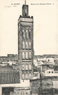 MAROC - Meknès - Minaret De La Mosquée Zitouna - LL - Carte Postale Ancienne - Meknes