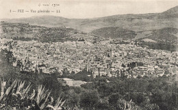 MAROC - Fez - Vue Générale De La Ville - LL - Carte Postale Ancienne - Fez (Fès)