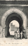 MAROC - Fez - Porte Bab Segina - LL - Carte Postale Ancienne - Fez (Fès)