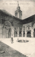 MAROC - Fez - Médersa Bou Anania - La Cour Et Le Minaret - LL - Carte Postale Ancienne - Fez (Fès)