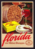 Um 1930 WEBER STUMPEN FLORIDA, 100 Jahre Litho Karte, Menziken. Reklame Karte Keine AK - Menziken