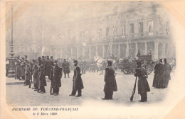 FRANCE - Paris - Incendie Du Theatre Francais - 8 Mars 1900 - Pompiers - Carte Postale Ancienne - Other & Unclassified