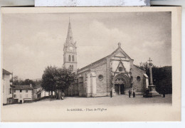 DEPT 38 / SAINT GEOIRE - PLACE DE L'EGLISE - Saint-Geoire-en-Valdaine