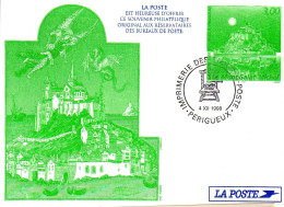 France -  1998 - Carte Souvenir - Le Mont- Saint-Michel- Oblitere - Official Stationery