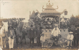 CPA 69 LYON / CARTE PHOTO / CARNAVAL / CHAR JAPONAIS - Other & Unclassified