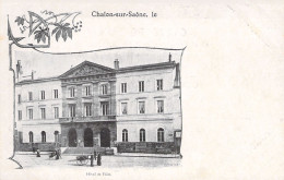 FRANCE - Chalon Sur Saone - Hotel De Ville  - Carte Postale Ancienne - Chalon Sur Saone