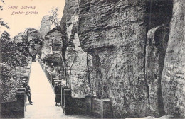 Sächs.Schweiz - Basteibrücke - Bastei (sächs. Schweiz)