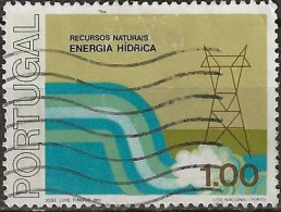 PORTUGAL 1976 Uses Of Natural Energy - 1e Hydroelectric Power FU - Oblitérés