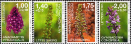 Luxembourg - 2023 - Orchids - Mint Stamp Set With Charity Surcharge - Ungebraucht