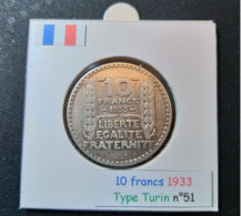 France 1933 10 Francs Type Turin (réf Gadoury N°801) En Argent - 10 Francs