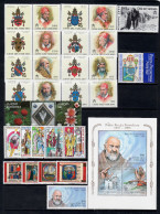 Vatican-1999 Full Year Set- 10 Issues.MNH** - Années Complètes