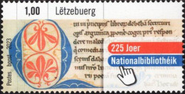 Luxembourg - 2023 - National Library - 225 Years - Mint Stamp - Unused Stamps