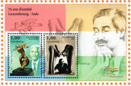 Luxembourg - 2023 - 75 Years Of Friendship With India - Amar Nath Segal, Punjabi Artist - Mint Souvenir Sheet - Unused Stamps