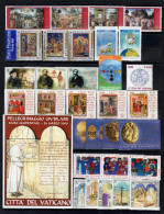 Vatican-2001 Full Year Set- 10 Issues.MNH** - Années Complètes