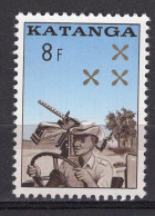 B0164 - KATANGA Yv N°80 ** GENDARMERIE - Katanga