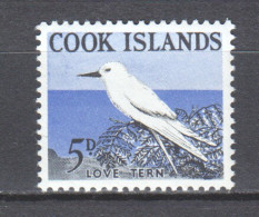 Cook Islands 1963 Mi 96 MLH TERN BIRD - Marine Web-footed Birds