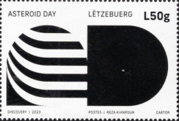 Luxembourg - 2023 - Asteroid Day 2023 - Mint Stamp With Hot Foil Intaglio Printing - Neufs