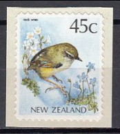 New Zealand 1991 (MNH) (Mi 1148BA) - Rock Wren (Xenicus Gilviventris).jpg - Collections, Lots & Series