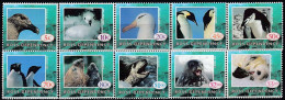 Ross Dependency 1994 - (MNH) (MI 21-30) - South Polar Skua...Chinstrap Penguin, Adelie Pe....Adelie Penguin - Collections, Lots & Series