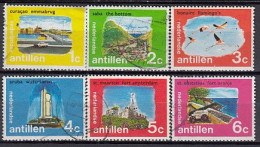 Neth Antilles 1972 (Used) (Mi 239-244) - American Flamingo - Collections, Lots & Series