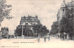SUISSE - Lausanne - Boulevard De Grancy - Edition Burgy - Carte Postale Ancienne - Lausanne