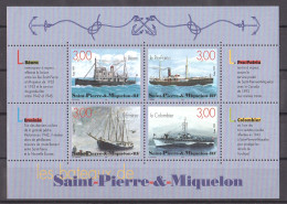 SPM - 1999 - BF 7 - Neuf ** - Bateaux - Blocs-feuillets