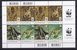 SLOVENIA 2011,WWF,STONE CRAYFISH,ANI MALS,AUSTROPOTAMOBIUS,MNH - Slowenien