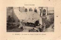 - AGADIR - La Cuisine Des Zouaves Au Pied De La Mosquée - (C1940) - Agadir