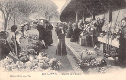 FRANCE - Cannes - Marché Aux Fleurs - Edition Giletta - Carte Postale Ancienne - Cannes