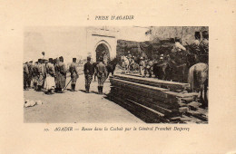 - AGADIR - Revue Dans La Casbab Par Le Général Franchet Desperey - (C1942) - Agadir