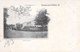 FRANCE - Chalon Sur Saone - Palais De Justice - Cadre Art Nouveau  - Carte Postale Ancienne - Chalon Sur Saone