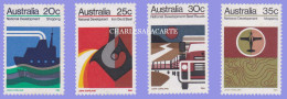 AUSTRALIA 1973  NATIONAL DEVELOPMENT   S.G. 541-544  U.M. N.S.C. - Nuovi