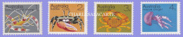 AUSTRALIA 1973  MARINE LIFE   S.G. 545-548  U.M. N.S.C. - Mint Stamps