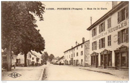 POUXEUX Rue De La Gare - Pouxeux Eloyes