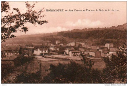 HOMECOURT Rue Carnot Et Vue Sur Le Bois De La Sarre - Homecourt