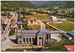 SAULXURES SUR MOSELOTTE  Vue Générale Aérienne L'église Et Le CES - Saulxures Sur Moselotte