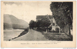 SEYSSEL Quais Du Rhône Et Monument Aux Morts - Seyssel