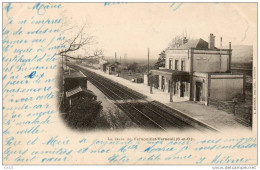 Vernouillet Verneuil La Gare Voyagée En 1903 - Verneuil Sur Seine