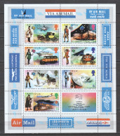 Antigua 1974 Mi Block 13 MNH 100 YEARS UPU  - UPU (Universal Postal Union)