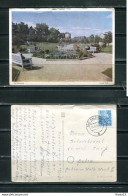 K15845)Ansichtskarte: Bad Salzungen, Goethe-Park, Gelaufen 1954 - Bad Salzungen