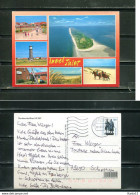 K16057)Ansichtskarte: Insel Juist, Mehrbildkarte, Gelaufen 2000 - Juist