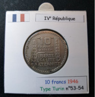 France 1946 10 Francs Type Turin (réf Gadoury N°810a) - 10 Francs