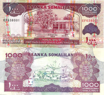 Somaliland 1000 Shillings 2014 P-20c UNC - Somalia