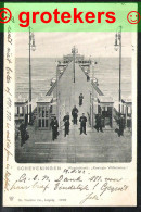 SCHEVENINGEN Wandelhoofd Koningin Wilhelmina 1902 Ed: Dr. Trenkler Co, Leipzig 15572 - Scheveningen