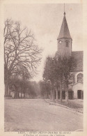 Evry Petit Bourg (91 - Essonne) L'Eglise Et Avenue Du Château - Evry