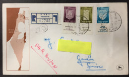 1966 - Israel - Town Emblem - 110 - Lettres & Documents