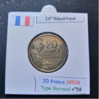 France 1950B 20 Francs Type Guiraud (réf Gadoury N°864) - 20 Francs