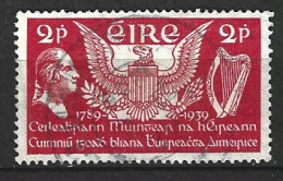 IRLANDE. N°75 Oblitéré De 1939. Constitution Des USA. - Gebraucht