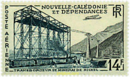 56758 MNH NUEVA CALEDONIA 1955 TRANSPORTE DEL MINERAL DE NIQUEL - Neufs